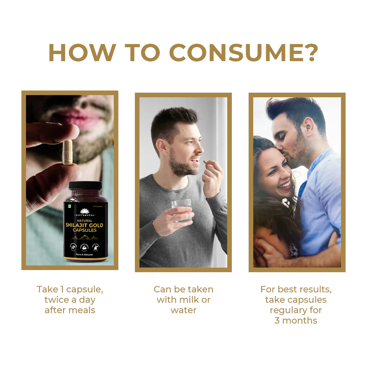 Saptamveda Shilajit Gold Capsule