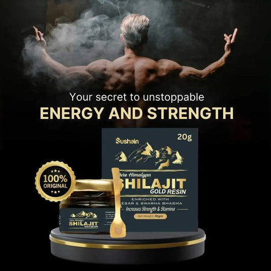 Sushain Pure Himalyan Shilajit Gold Resin