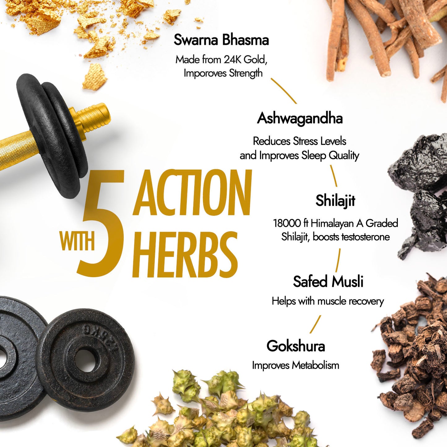 Kapiva Him Foods SHILAJIT GOLD CAPSULES