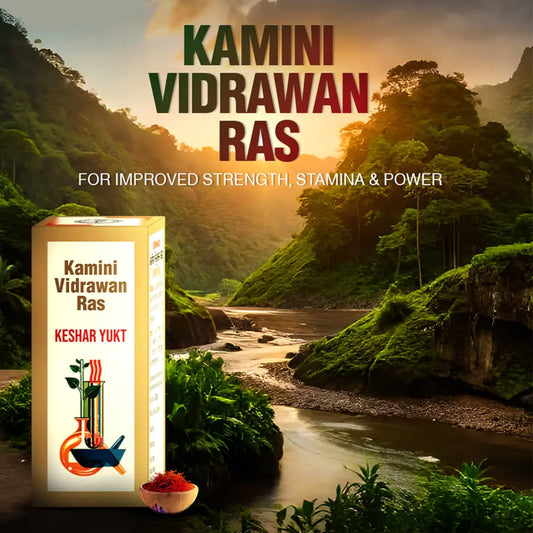 Baidyanath Kamini Vidrawan Ras Kesar Yukta