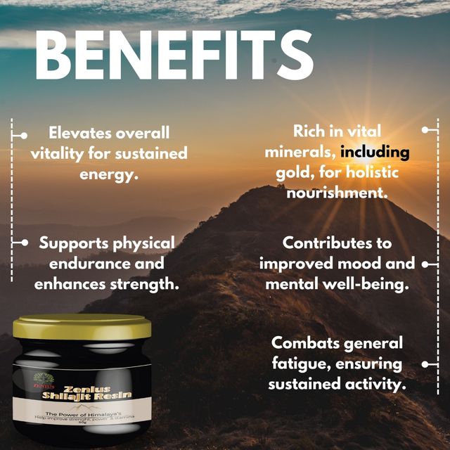 Zenius Shilajit Resin