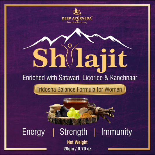 Deep Ayurveda Shilajit Resin for Women