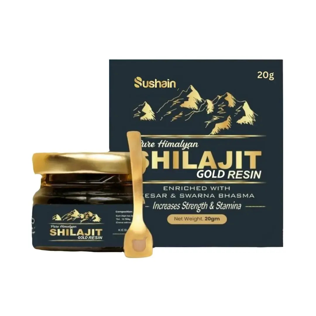 Sushain Pure Himalyan Shilajit Gold Resin