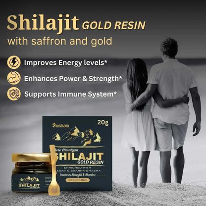 Sushain Pure Himalyan Shilajit Gold Resin