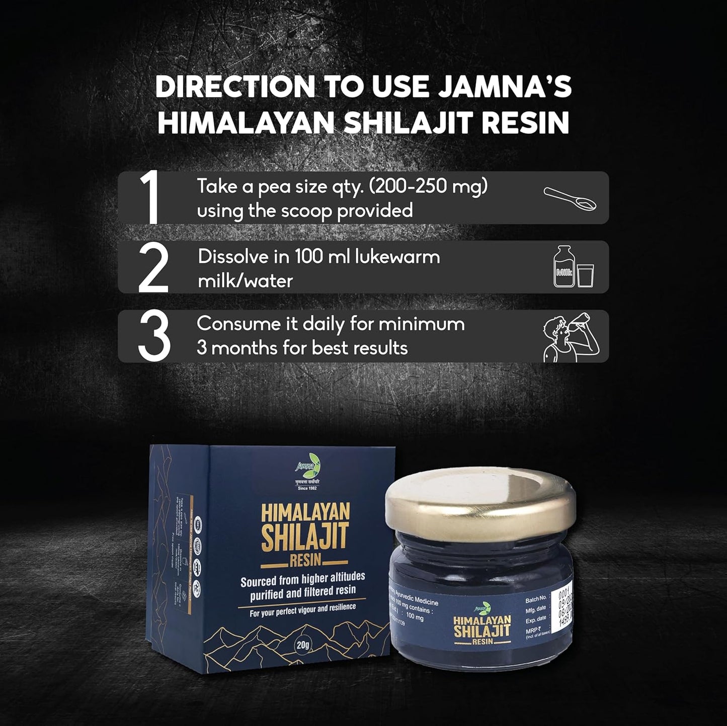 Jamna Himalayan Shilajit Resin