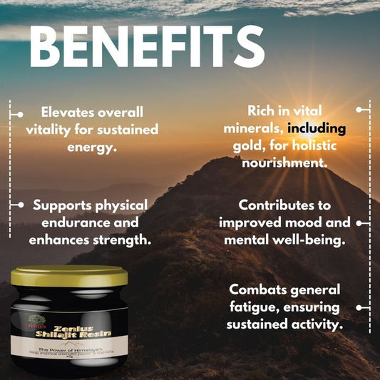 Zenius Shilajit Resin