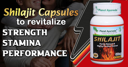 Shilajit Capsules Bottle