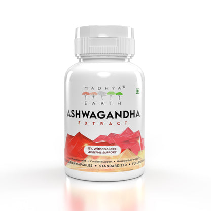 Madhya Earth Ashwagandha Extract Capsules