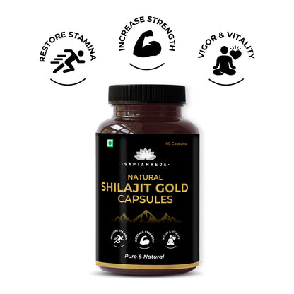 Saptamveda Shilajit Gold Capsule